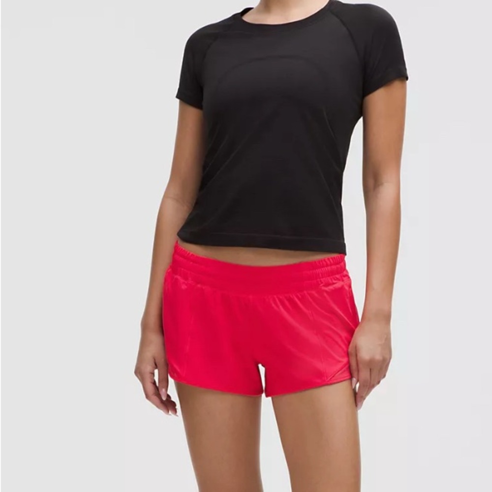 Lululemon Athletica Bright Red Shorts